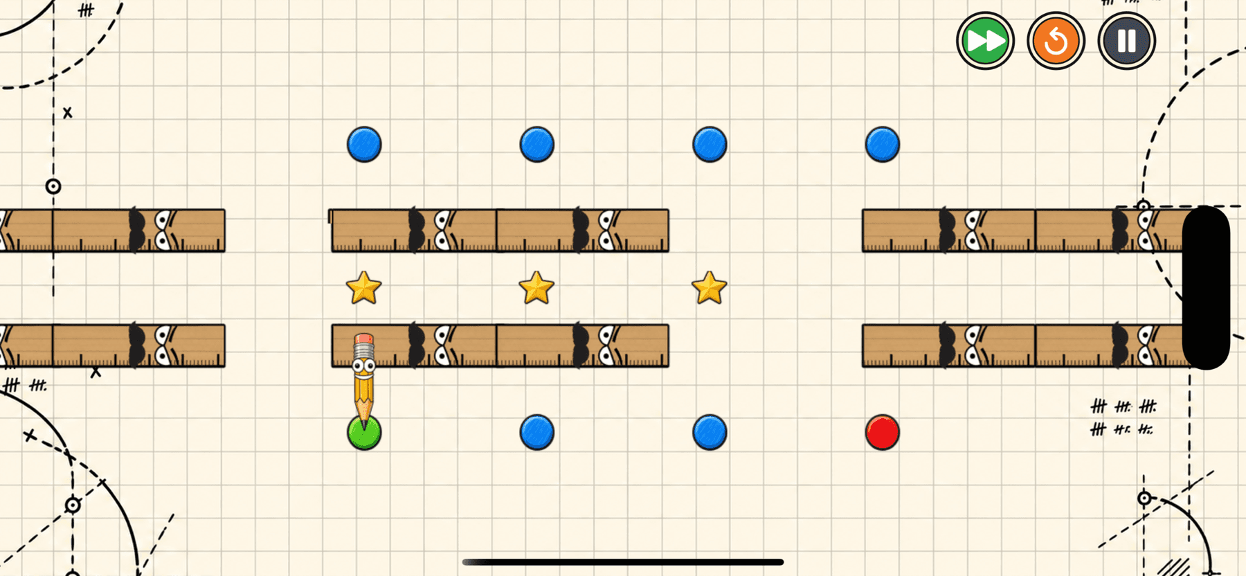 Save the Pencil level running on an iPhone